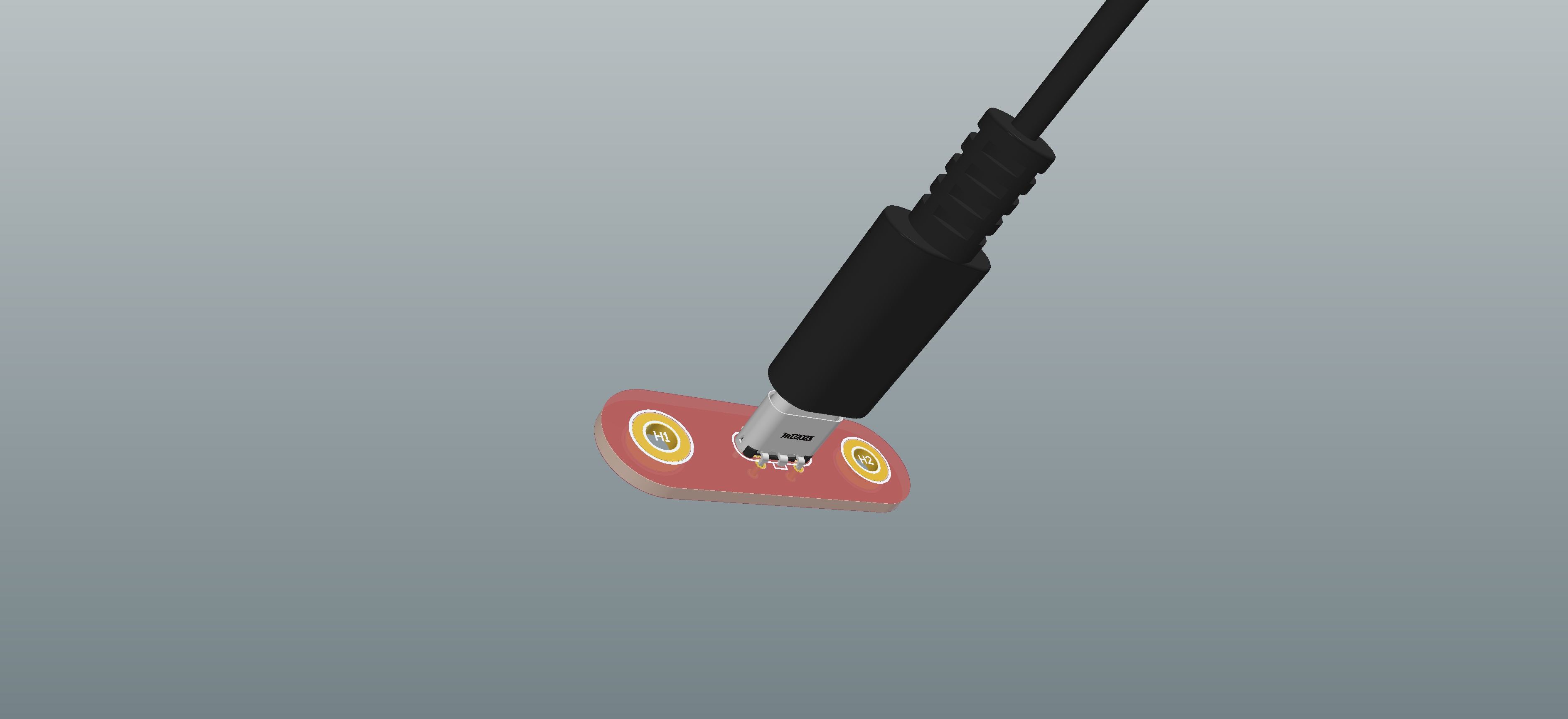 USB-C垂直连接器
